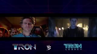 Side-By-Side comparison Tron vs Tron Legacy