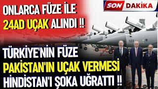 TÜRKİYEDEN FÜZE PAKİSTANDAN UÇAK ANLAŞMASI HİNDİSTANDA YANKILANDI  - SAVUNMA SANAYİ