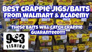 Best Crappie Fishing Baits From Walmart & Academy