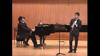 CLARINET RECITAL Weber Grand Duo Concertant 1st movement. Jin-Uk Jung.