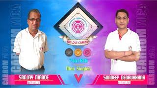 Carrom  Sanjay Mande Mumbai vs Sandeep Deorukhkar Mumbai  7th8th-257