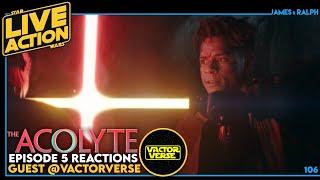 Star Wars The Acolyte - Episode 5 Night Live Reactions Guest Vactor