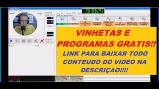 VINHETA GRATIS - PROGRAMA 80 POR HORA E 16 NOVOS PROGRAMETES PARA SUA RADIO.