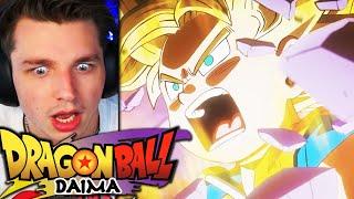 OFFICIAL DRAGON BALL DAIMA TRAILER REACTION its peak