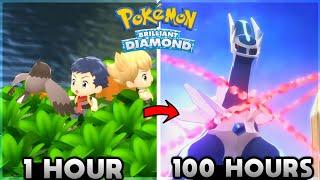 i Played Pokemon Brilliant Diamond  For 100 Hours...  Meri Champion Banne Ki journey