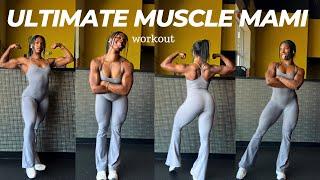 ULTIMATE MUSCLE MAMI workout  I got a STAIRMASTER  New workout split