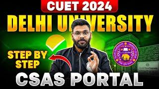CUET 2024 Delhi University Latest Update Out  DU CSAS Portal  CUET UG Latest Update 