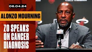 Miami HEAT  Alonzo Mourning Addresses Recent Cancer Diagnosis  June 4 2024