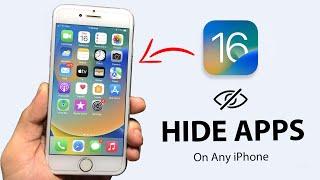 iOS16 - How to Hide Apps on Any iPhone