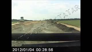 Видео ремонта дороги на 9 км Бугульма