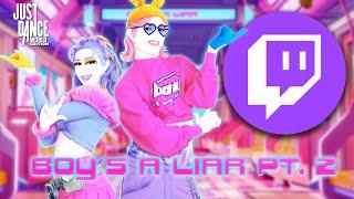 Just Dance 2024  Boys a Liar PT. 2  PinkPantheress & Ice Spice  TWITCH GAMEPLAY  FIRST GAMEPLAY