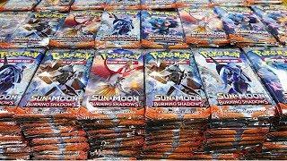 Burning Shadows 1000 Booster Pack Pokemon Opening