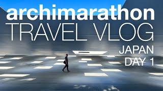 Japan Day 1 - Tokyo + Kanagawa - Archimarathon Travel Vlog