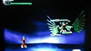 Megaman X8  Alia vs. Final Boss Lumine - Paradise Lost Hard only Alia Buster used