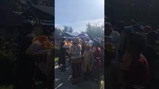 ngaben  mepegat mengantar sang palapatra kadek sandi ke setra