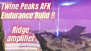 Fortnite STW Twine Peaks endurance build AFK - Ridge Amp - Fortnite Save The World