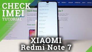 How to Read Serial Number in XIAOMI Redmi Note 7 – Locate IMEI Number