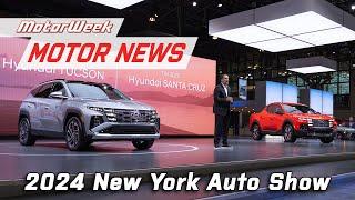 Whats New from the 2024 New York Auto Show  MotorWeek Motor News