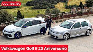 VW Golf R32 2003 vs Golf R 20 Aniversario 2023  Prueba  Test  Review en español  coches.net