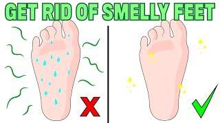 How to stop having sweaty and smelly feet naturally