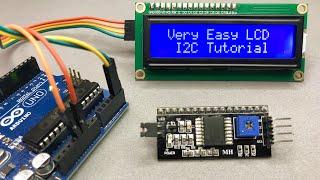 How to Use I2C LCD with Arduino  Very Easy Arduino LCD I2C Tutorial  Arduino 16x2 LCD I2C Tutorial