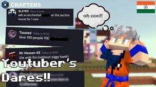 Youtubers Gave me DARE @SL4TES  & @Toasted84g