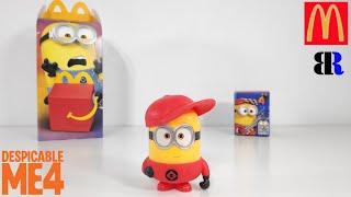 Despicable Me 4  McDonalds Happy Meal Toy Collection 2024  PIT CREW RON