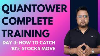 Quantower Complete training  Day 3Catch Big move in stocks