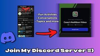 Join My Discord Server 2024 UPDATE