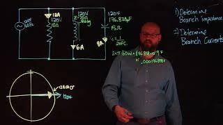 Solving a Simple Parallel RLC Using Current