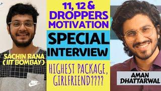 Aman Dhattarwal Interview  Motivation Honest Talk  Freelancing Tips  Apni Kaksha  JEE NEET