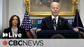 LIVE Joe Biden drops out of U.S. presidential race