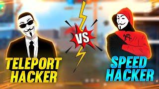 TELEPORT HACKER VS SPEED HACKER  HACKER VS HACKER  1 VS 1