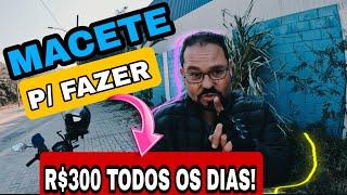  COMO FAZER R$300DIA USANDO ESSE MACETE uber moto e 99moto