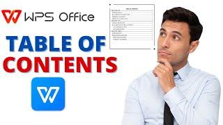 1.17 Generating Table of Content in WPS Office Suite