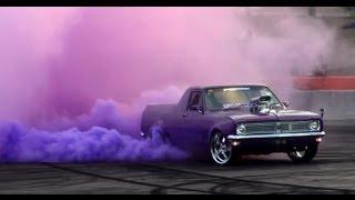 1TUFHG COLOURED SMOKE BURNOUT AT CRUISE 4 CHARITY 10 QUEENSLAND RACEWAY