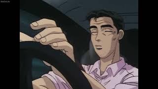 Initial D First Stage - No Hand Drift Scene English Dub