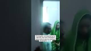 Enraged by his daughters love marriage and conversion to Islam a Hindu father disowned her daughter