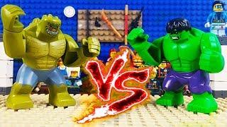 LEGO Hulk vs Abominable Hulk Champions Battle in LEGO Marvel Super heroes