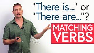 “There is” or “there are”? Matching Verbs in English