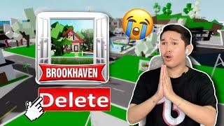Goodbye Brookhaven sa ROBLOX wag niyo i-delete ang brookhaven