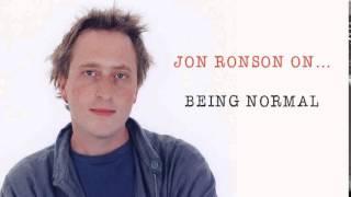 Jon Ronson On... Being Normal