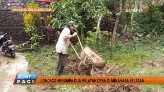 14 Titik Longsor Terjadi di Minahasa Selatan