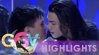 GGV Zeus Collins and Kid Yambao admit that they kissed each other