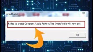 Failed to Create Conexant Audio Factory How to Fix It