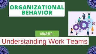 Understanding Work Teams  Organizational Behaviour  Md. Azim