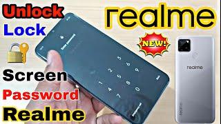 How to Unlock Password Realme   Unlock Screen Lock Realme Reset Screen Lock Password Realme C15 