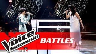 Waode vs Cila - Cinta Melly Goeslaw feat. Krisdayanti  Battles  The Voice Indonesia GTV 2018
