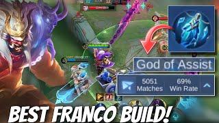 Franco GODLY TANK & SUPPORT Gameplay in Mobile Legends