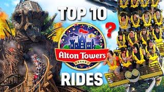 Top 10 RIDES at Alton Towers